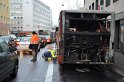 Stadtbus fing Feuer Koeln Muelheim Frankfurterstr Wiener Platz P225